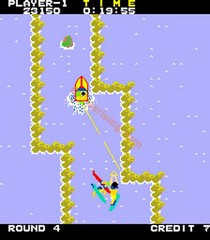 une photo d'Ã©cran de Water Ski sur Arcade